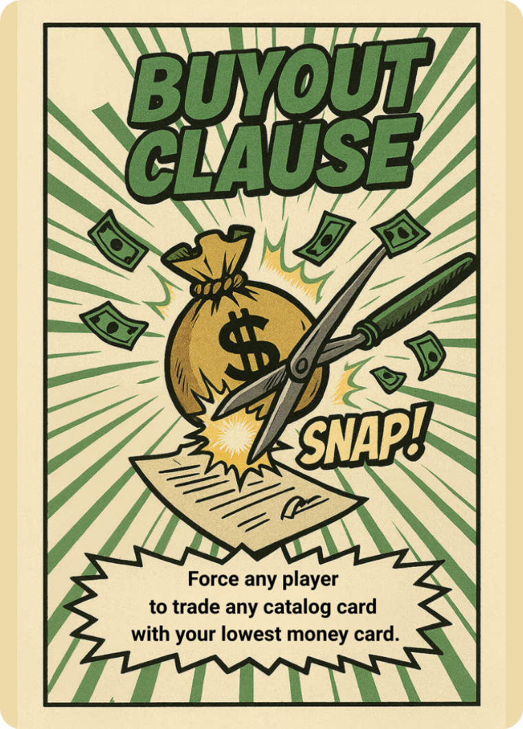 Buyout Clause card